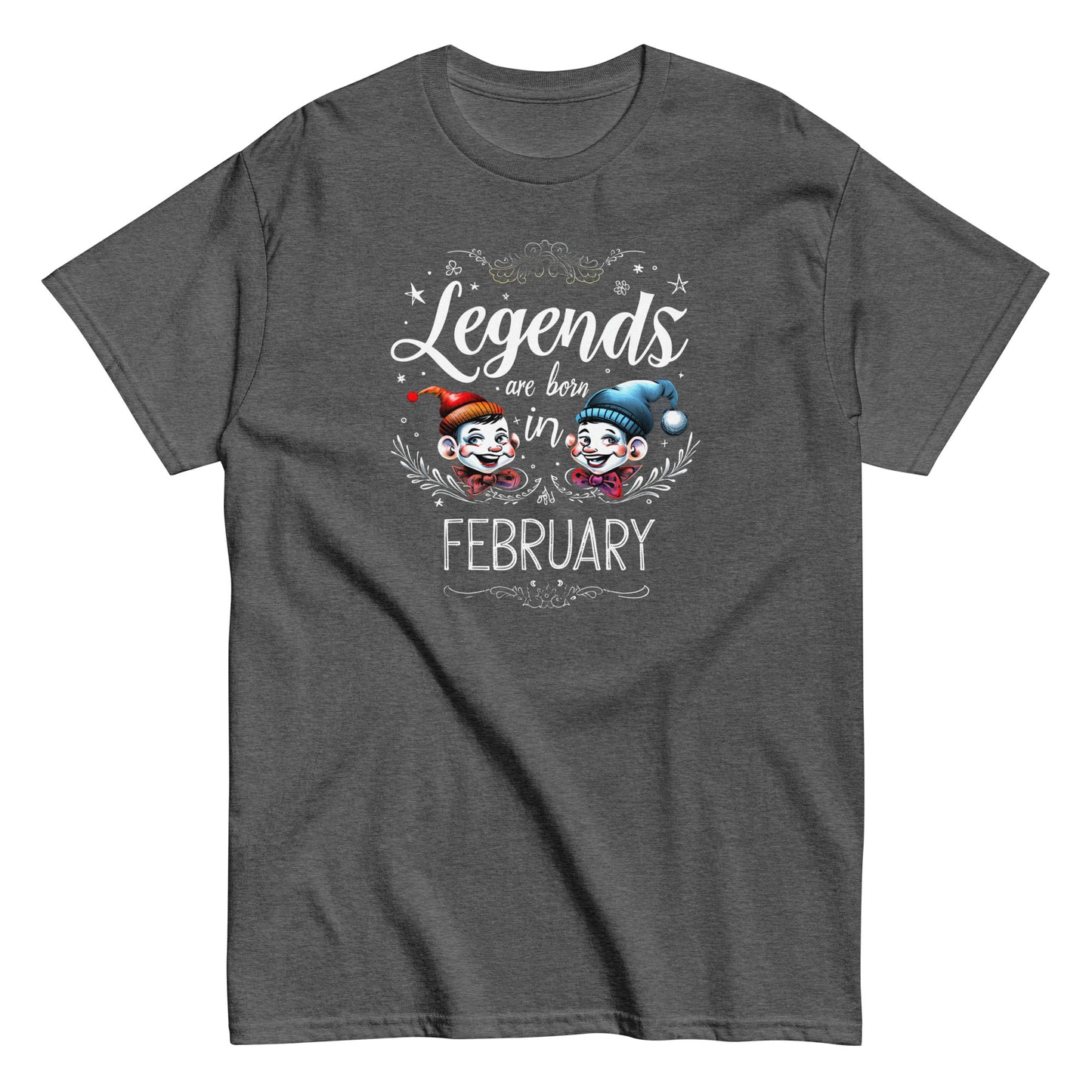 Unisex classic tee | Legends are born in February