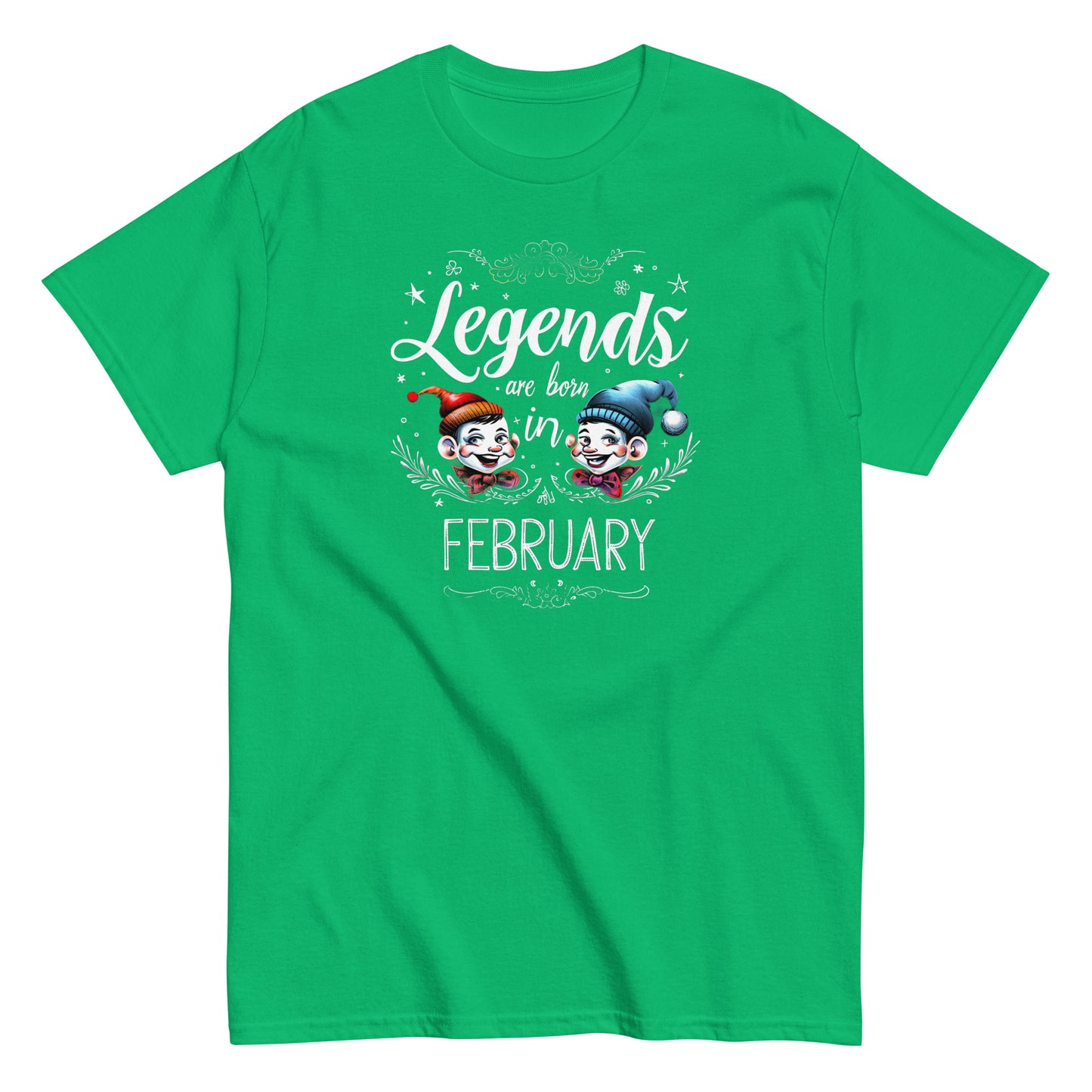 Unisex classic tee | Legends are born in February