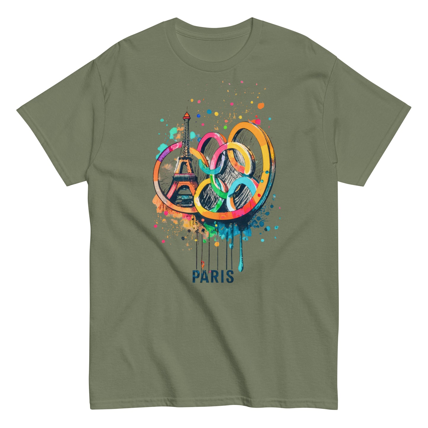 Unisex classic tee | Paris 2024 Summer Games Love It | Sports Competitions | Victory Winner Gold Medal | Athletics Fair Play Sport Festival