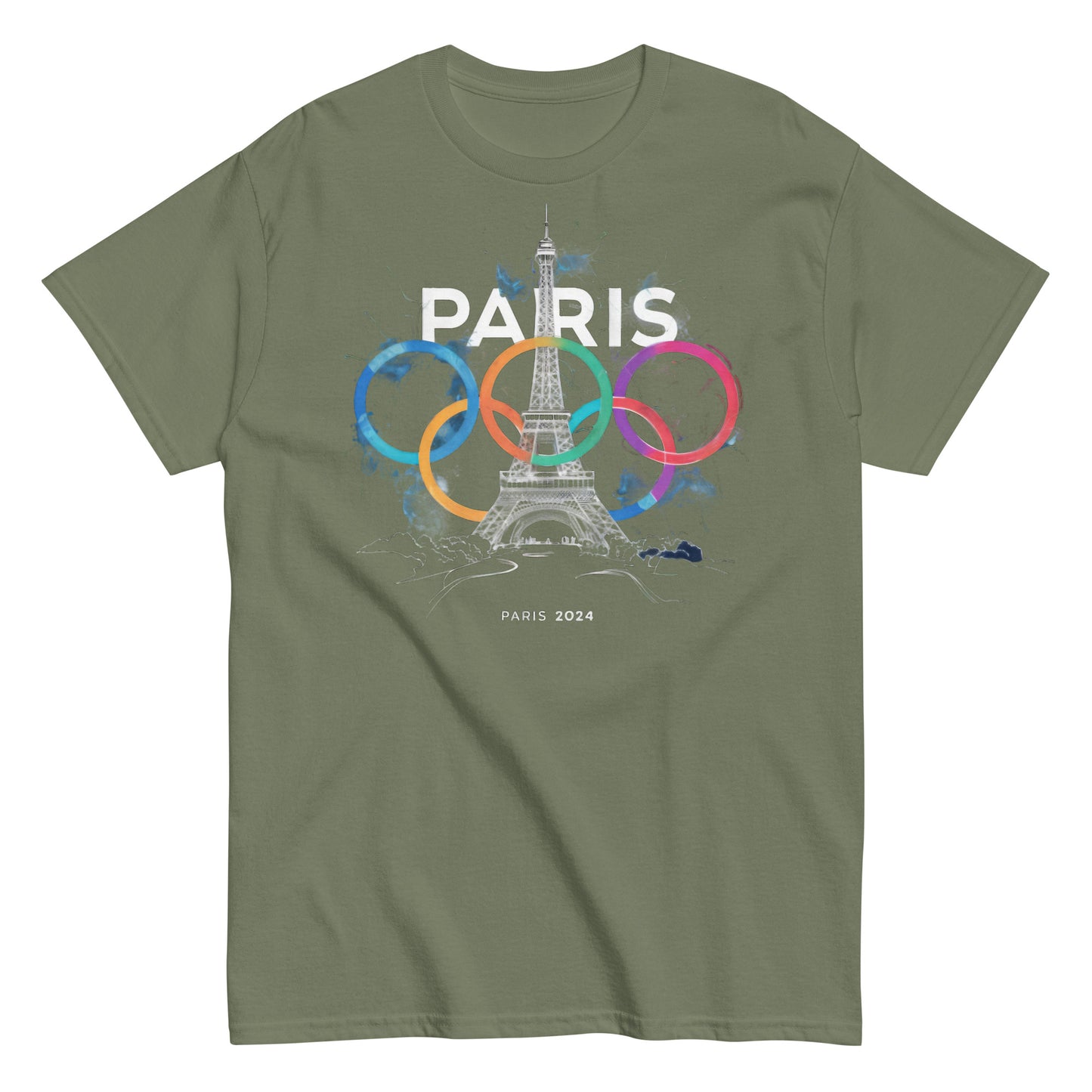 Unisex classic tee | Paris 2024 Summer Games Love It | Sports Competitions | Victory Winner Gold Medal | Athletics Fair Play Sport Festival