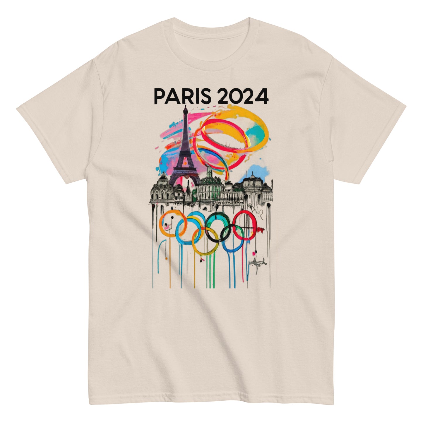 Unisex classic tee | Paris 2024 Summer Games Love It | Sports Competitions | Victory Winner Gold Medal | Athletics Fair Play Sport Festival