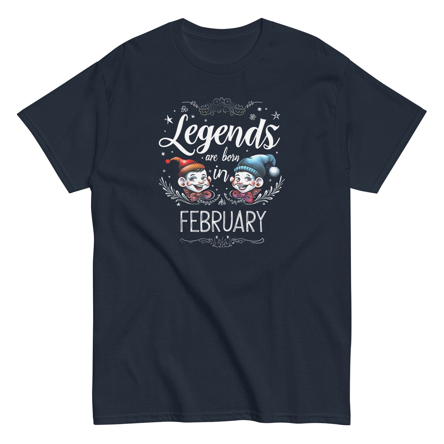 Unisex classic tee | Legends are born in February