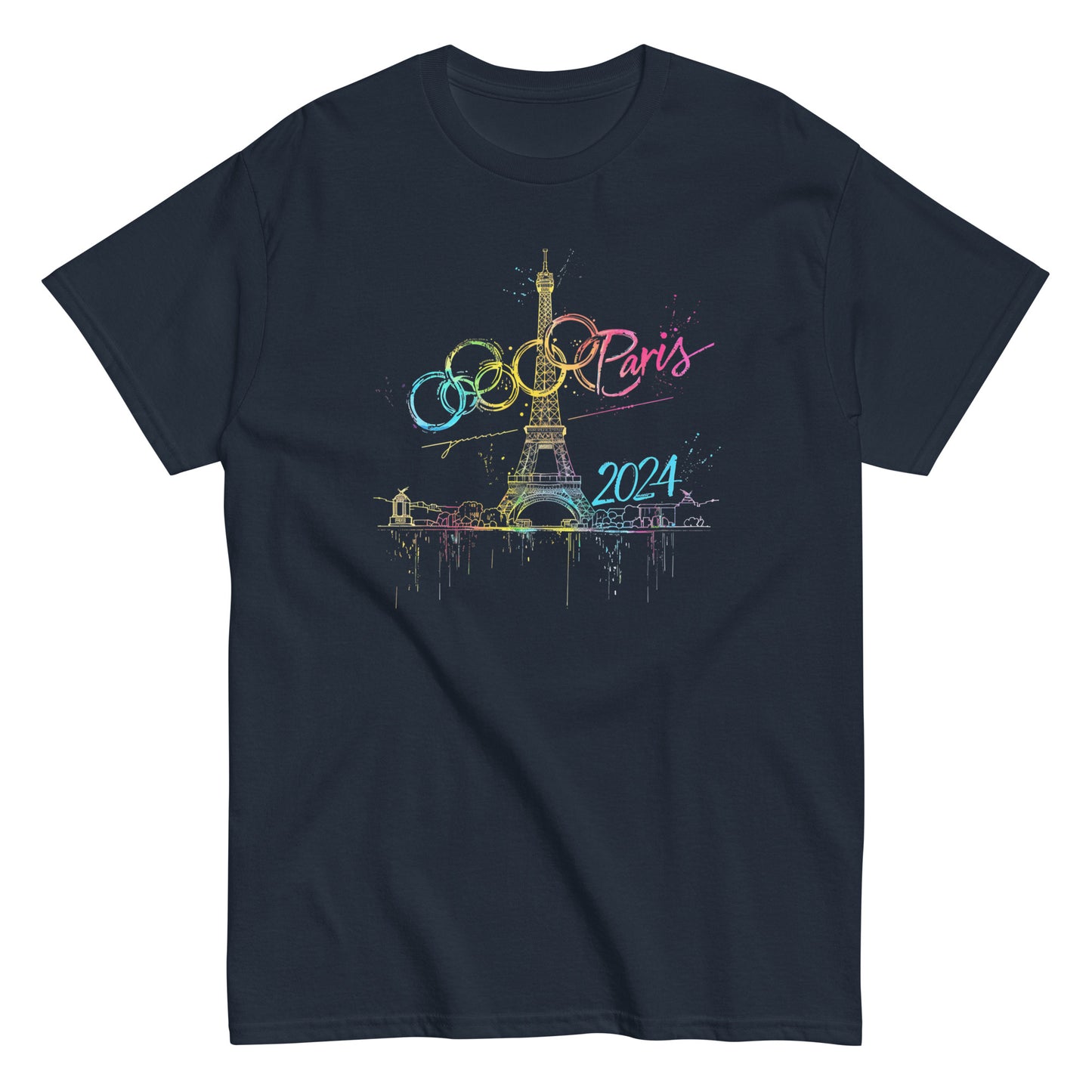 Unisex classic tee | Paris 2024 Summer Games Love It | Sports Competitions | Victory Winner Gold Medal | Athletics Fair Play | Sport Festival