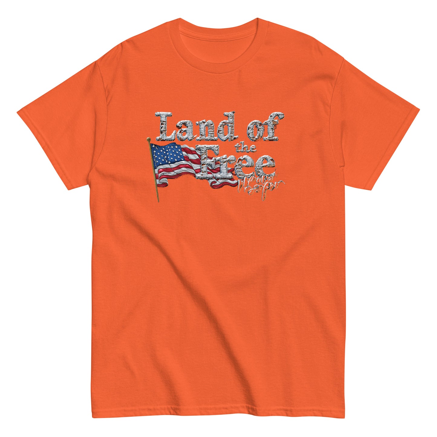 Unisex classic tee | Free America Land of opportunity