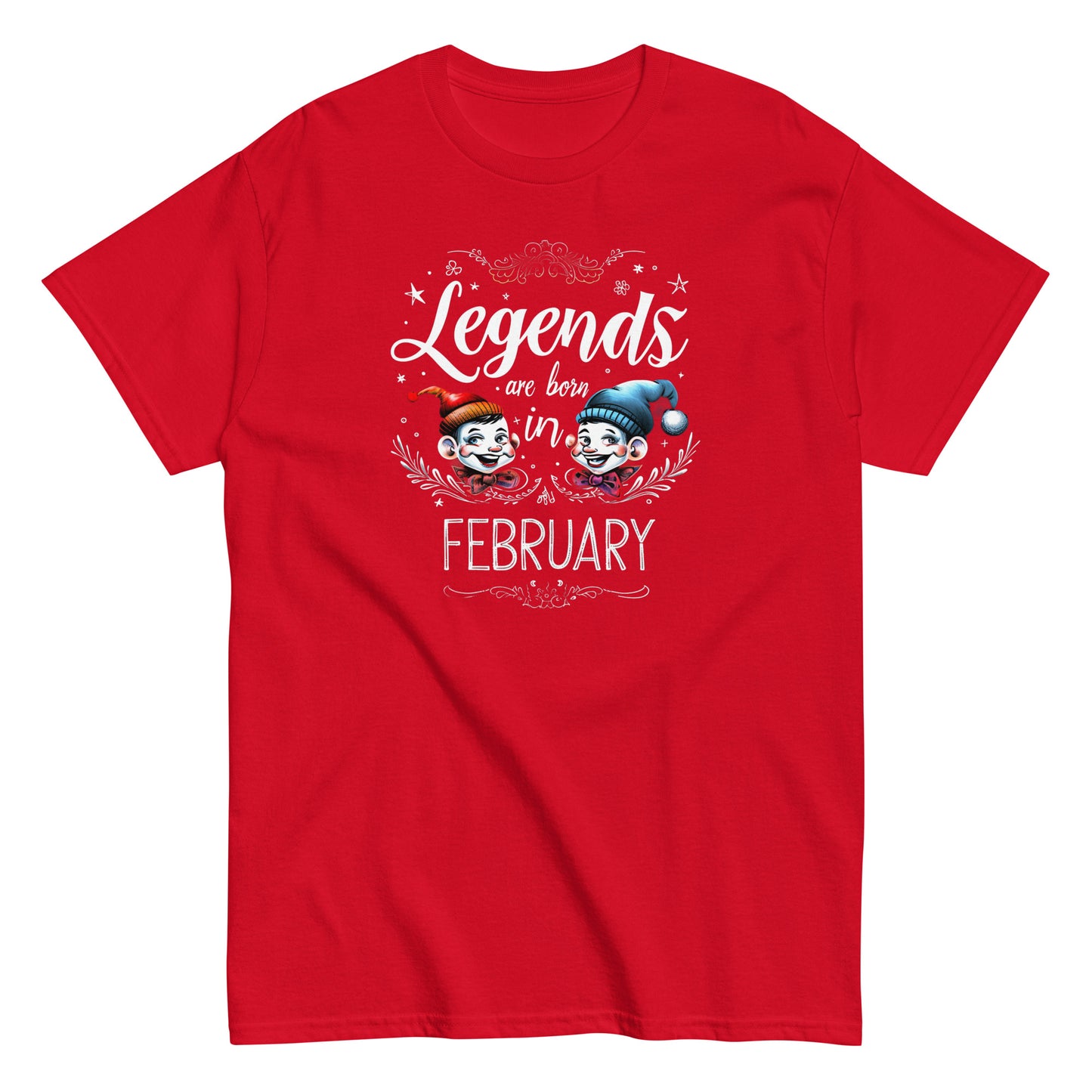 Unisex classic tee | Legends are born in February