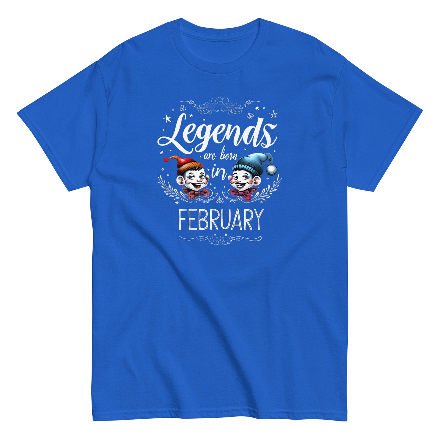 Unisex classic tee | Legends are born in February