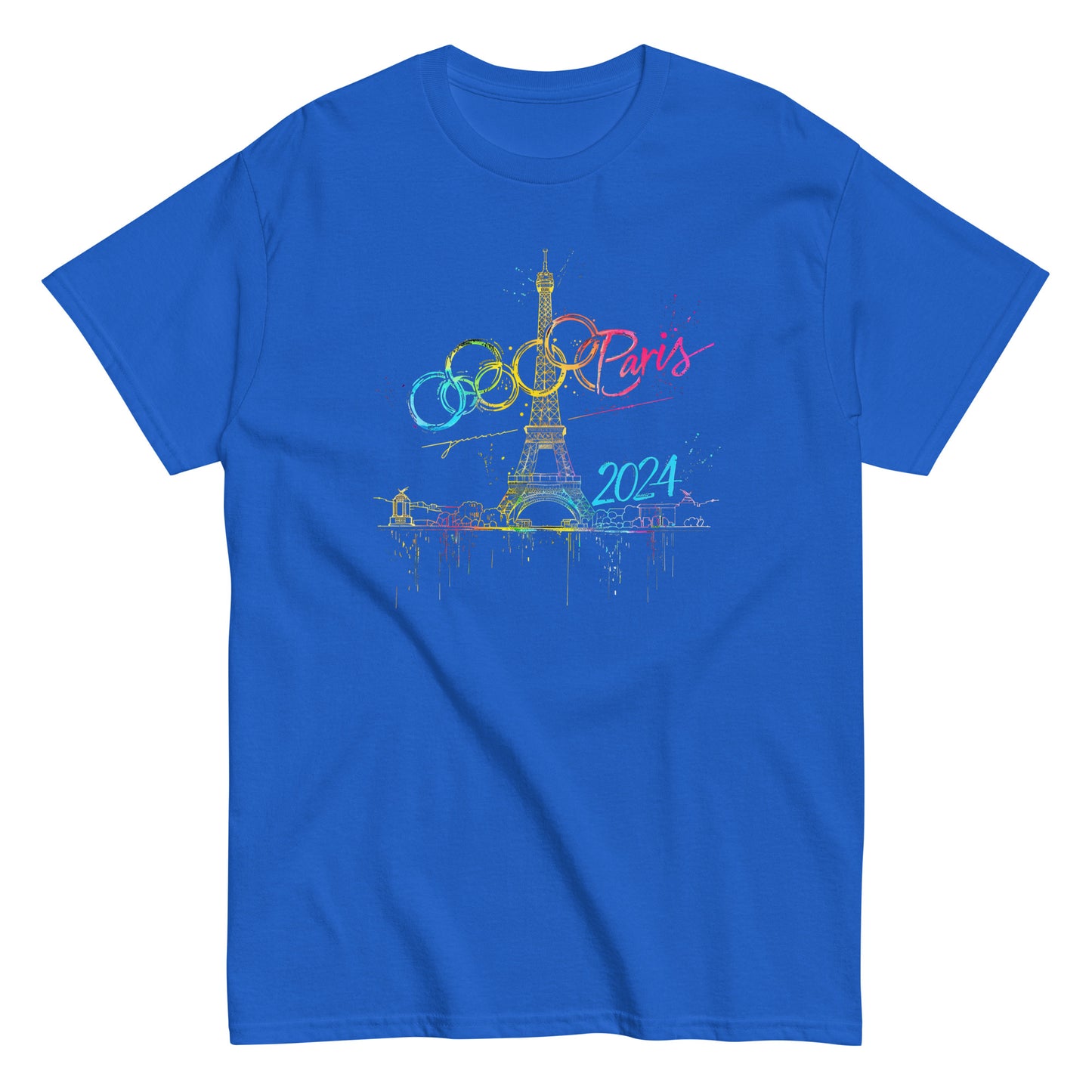 Unisex classic tee | Paris 2024 Summer Games Love It | Sports Competitions | Victory Winner Gold Medal | Athletics Fair Play | Sport Festival