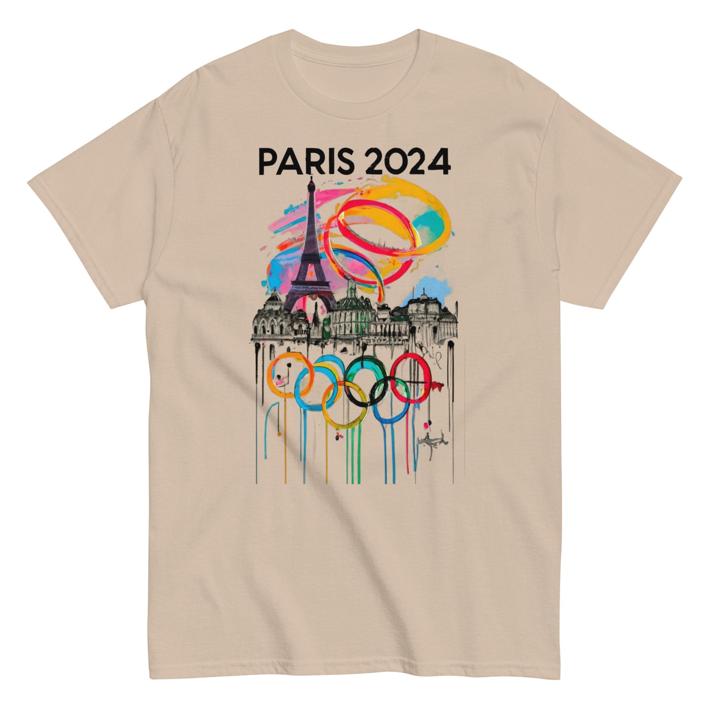 Unisex classic tee | Paris 2024 Summer Games Love It | Sports Competitions | Victory Winner Gold Medal | Athletics Fair Play Sport Festival