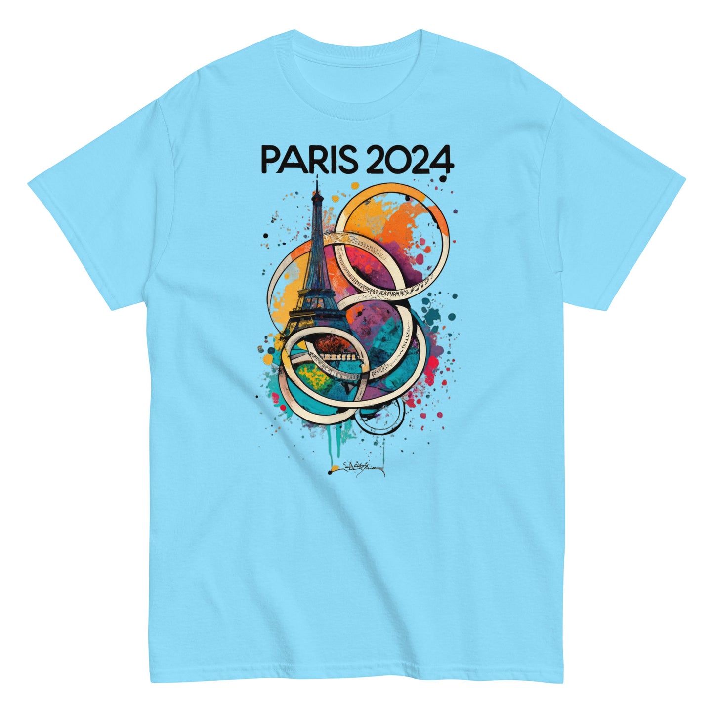 Unisex classic tee | Paris 2024 Summer Games Love It | Sports Competitions | Victory Winner Gold Medal | Athletics Fair Play Sport Festival