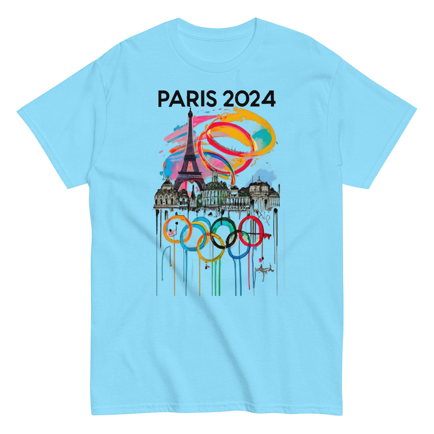 Unisex classic tee | Paris 2024 Summer Games Love It | Sports Competitions | Victory Winner Gold Medal | Athletics Fair Play Sport Festival