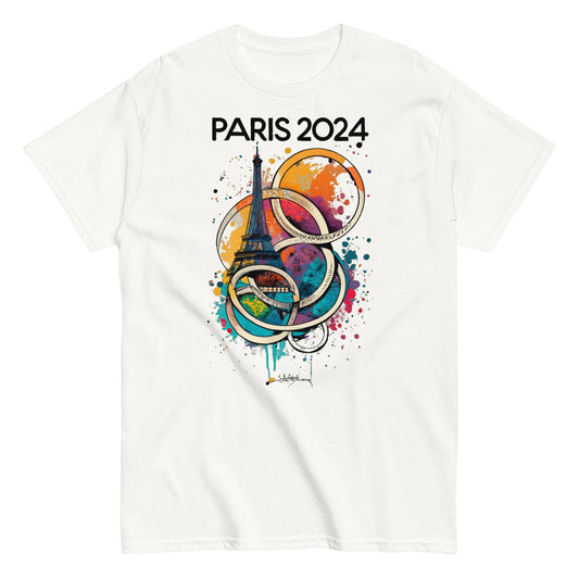 Unisex classic tee | Paris 2024 Summer Games Love It | Sports Competitions | Victory Winner Gold Medal | Athletics Fair Play Sport Festival