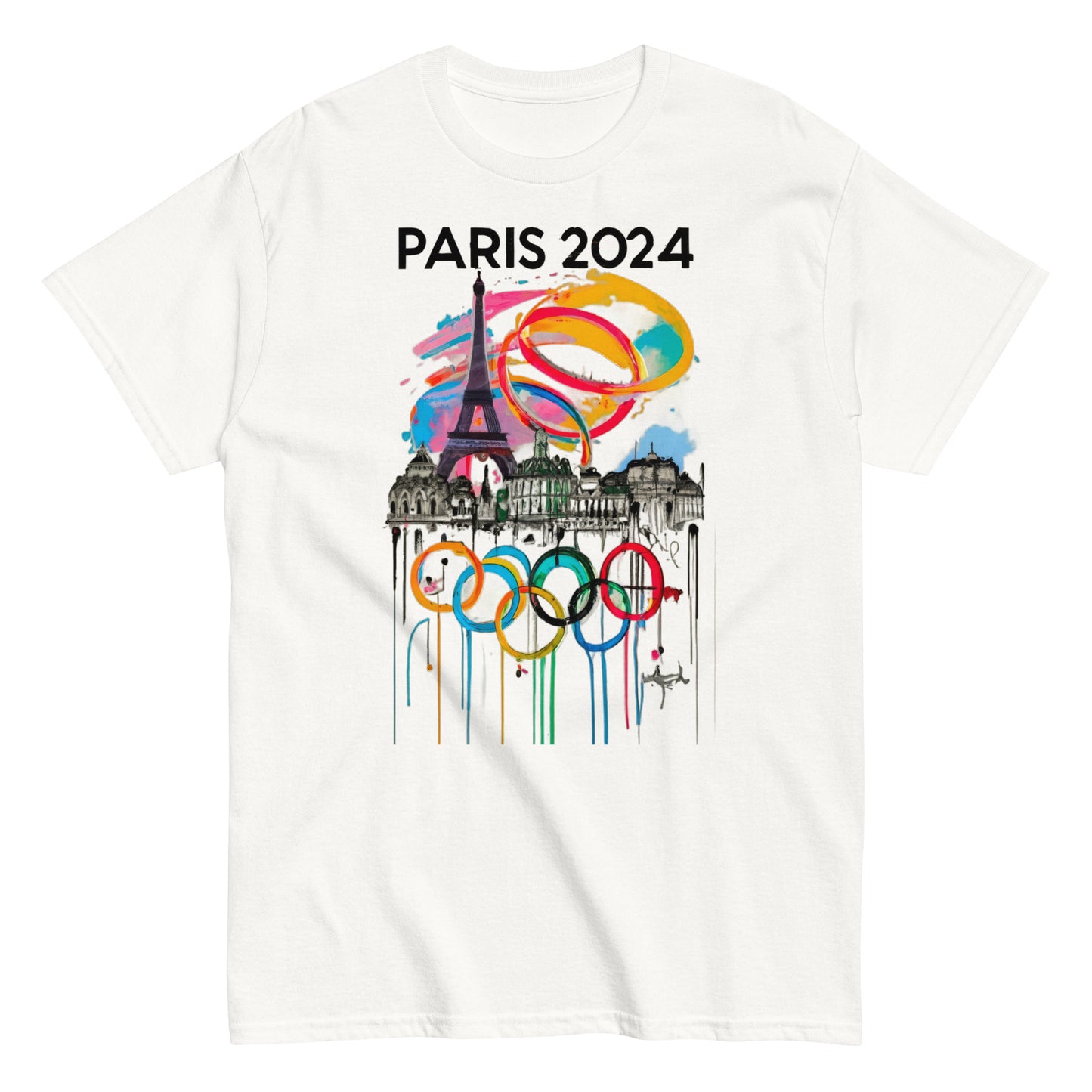 Unisex classic tee | Paris 2024 Summer Games Love It | Sports Competitions | Victory Winner Gold Medal | Athletics Fair Play Sport Festival