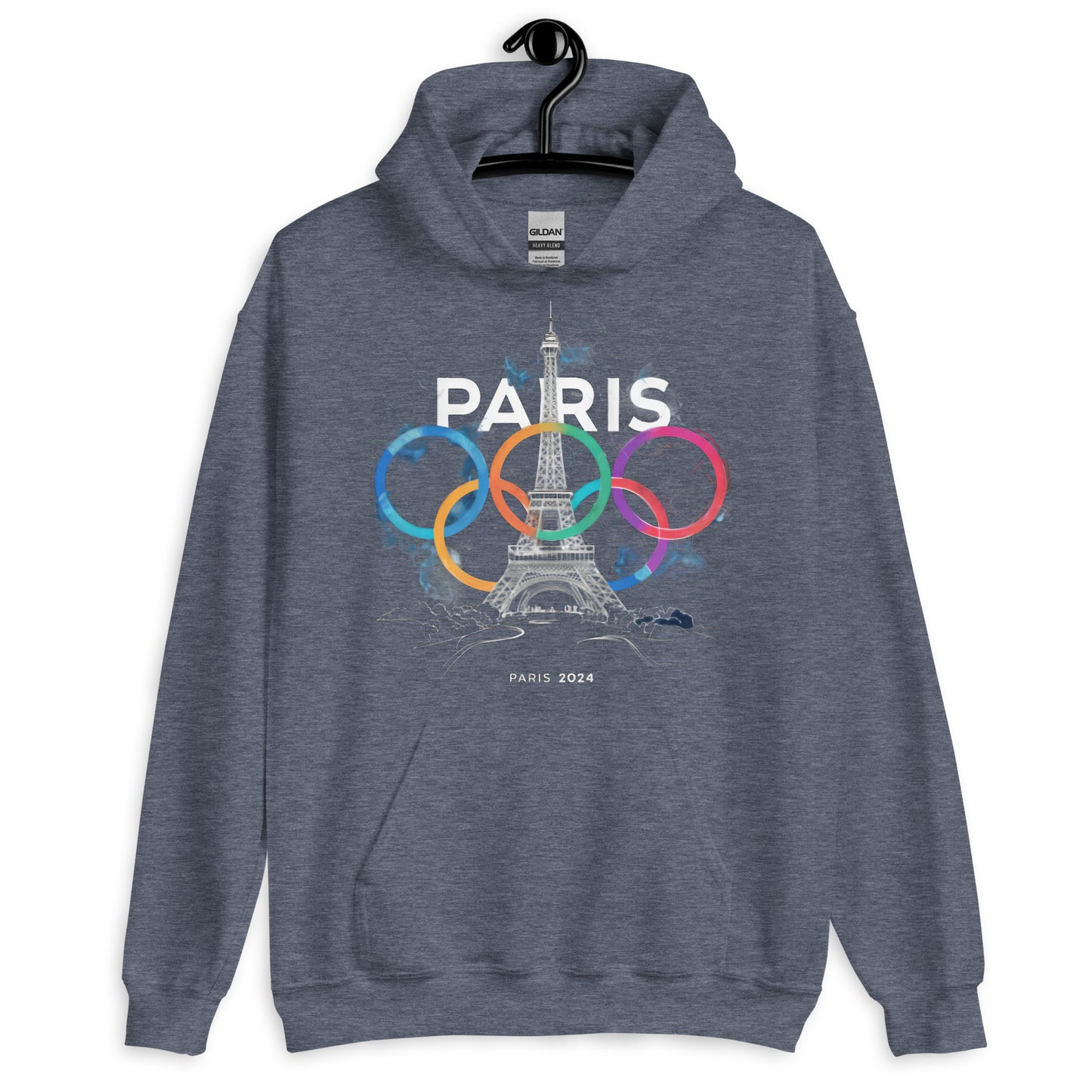 Unisex Hoodie | Paris 2024 Summer Games Love It | Sports Competitions | Victory Winner Gold Medal | Athletics Fair Play Sport Festival