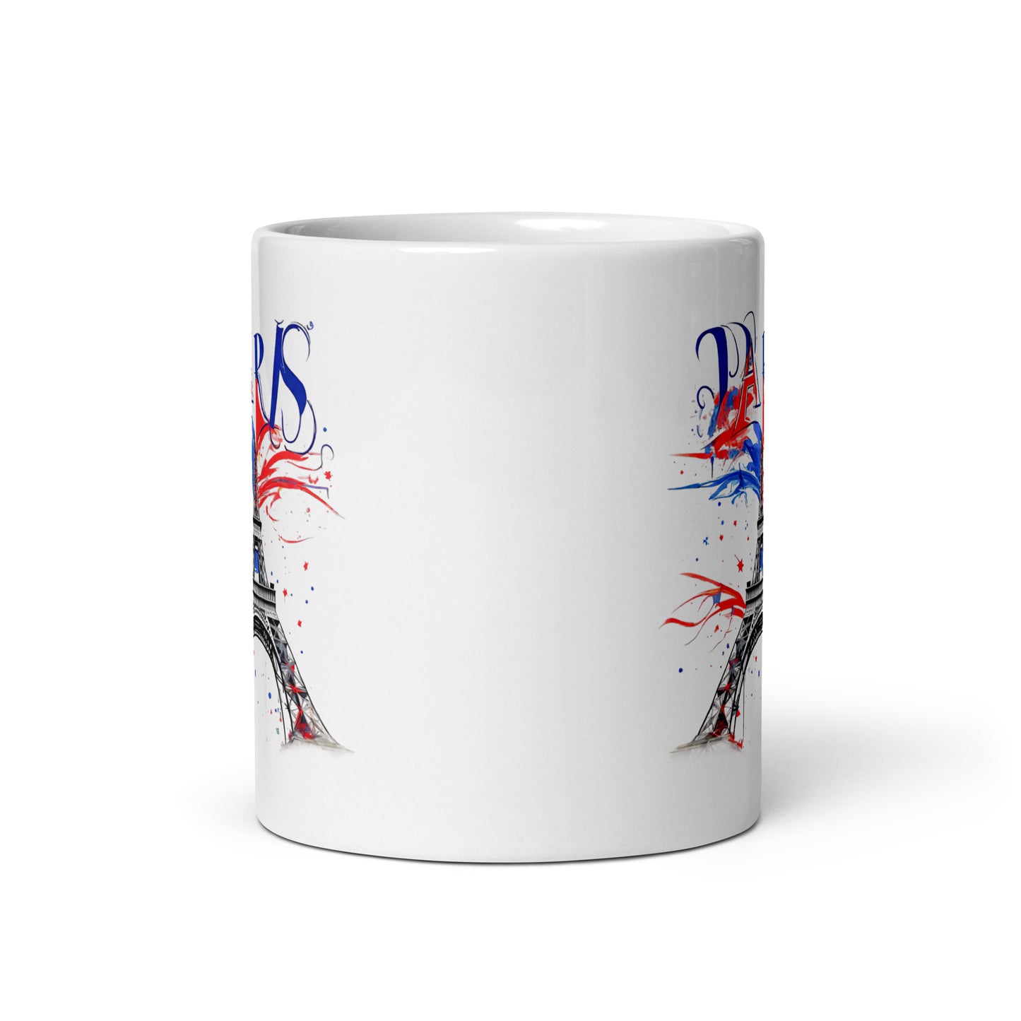 White glossy mug | Paris 2024 Summer Games Love It | Sports Competitions | Victory Winner Gold Medal | Athletics Fair Play Sport Festival