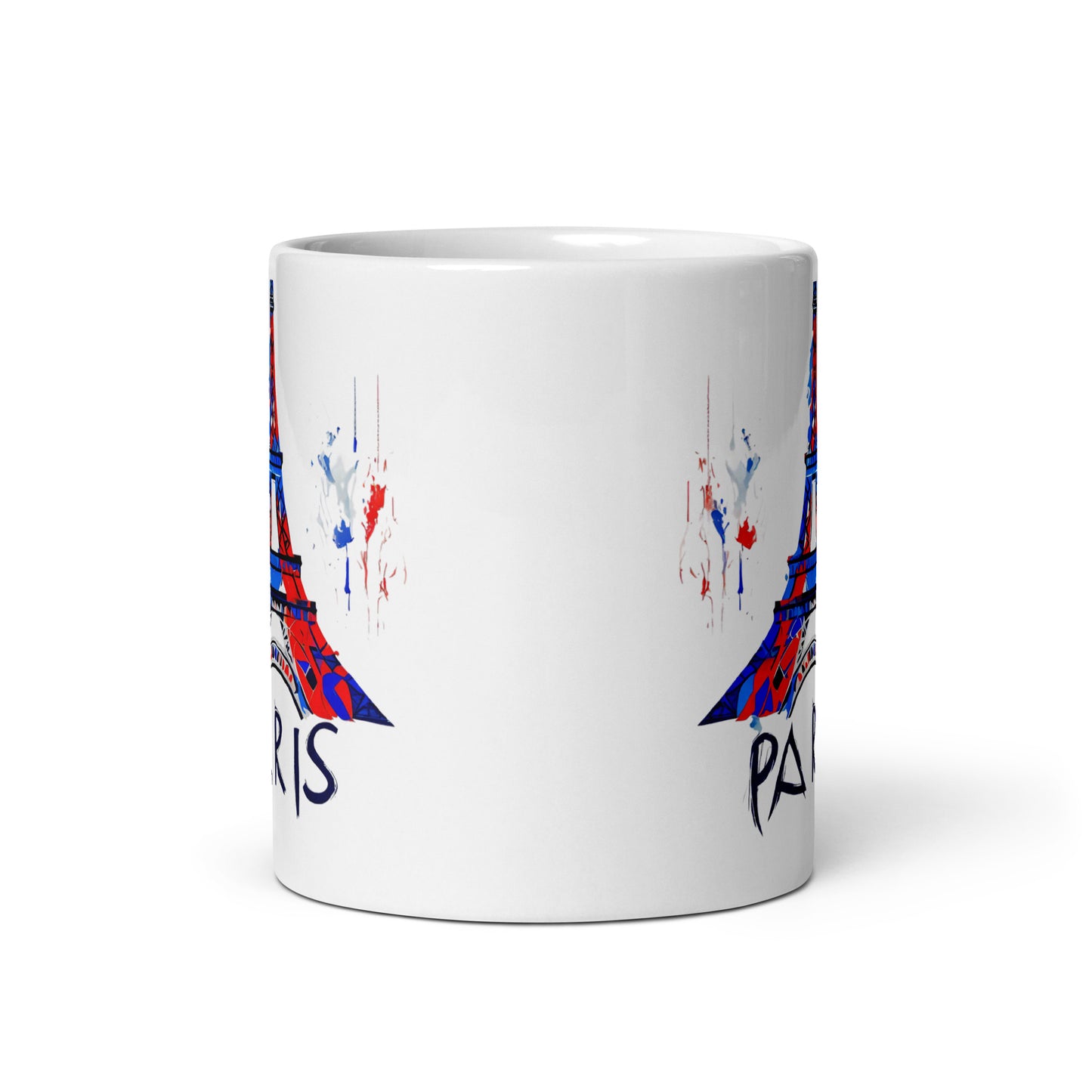 White glossy mug | Paris 2024 Summer Games Love It | Sports Competitions | Victory Winner Gold Medal | Athletics Fair Play Sport Festival