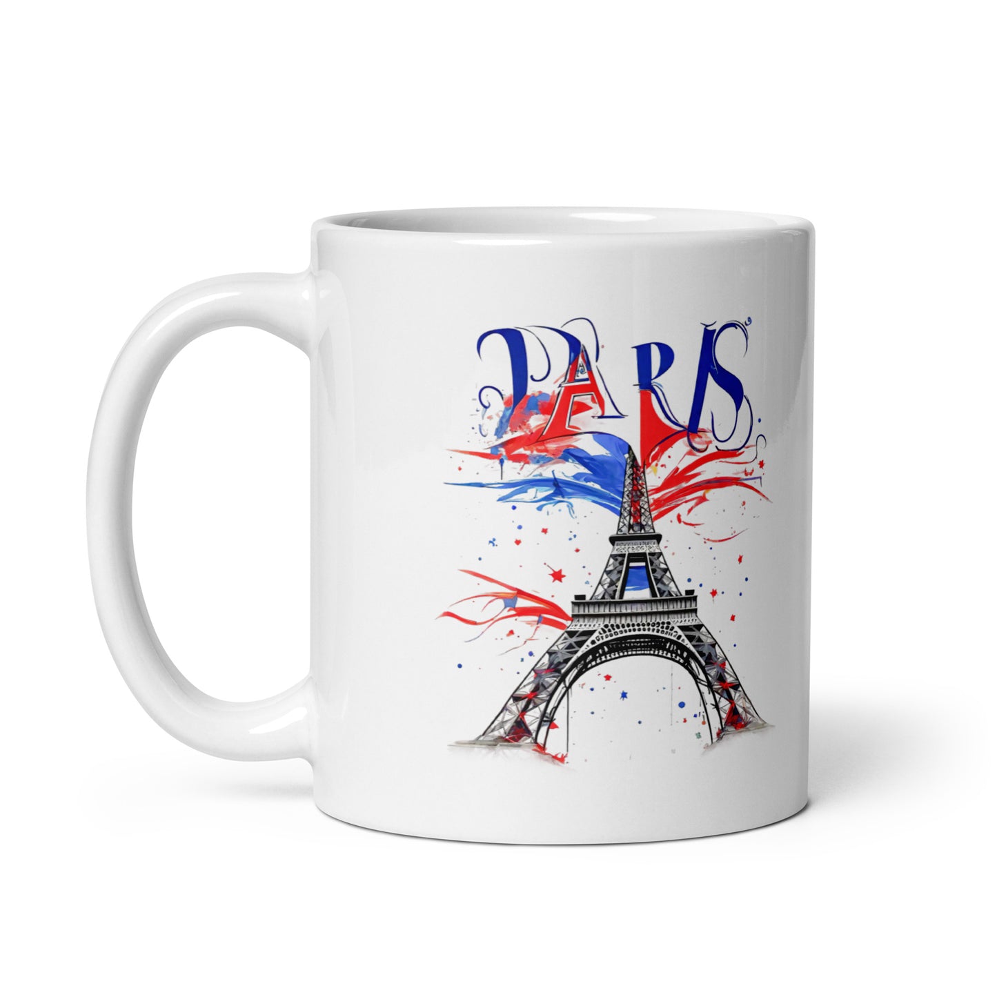 White glossy mug | Paris 2024 Summer Games Love It | Sports Competitions | Victory Winner Gold Medal | Athletics Fair Play Sport Festival