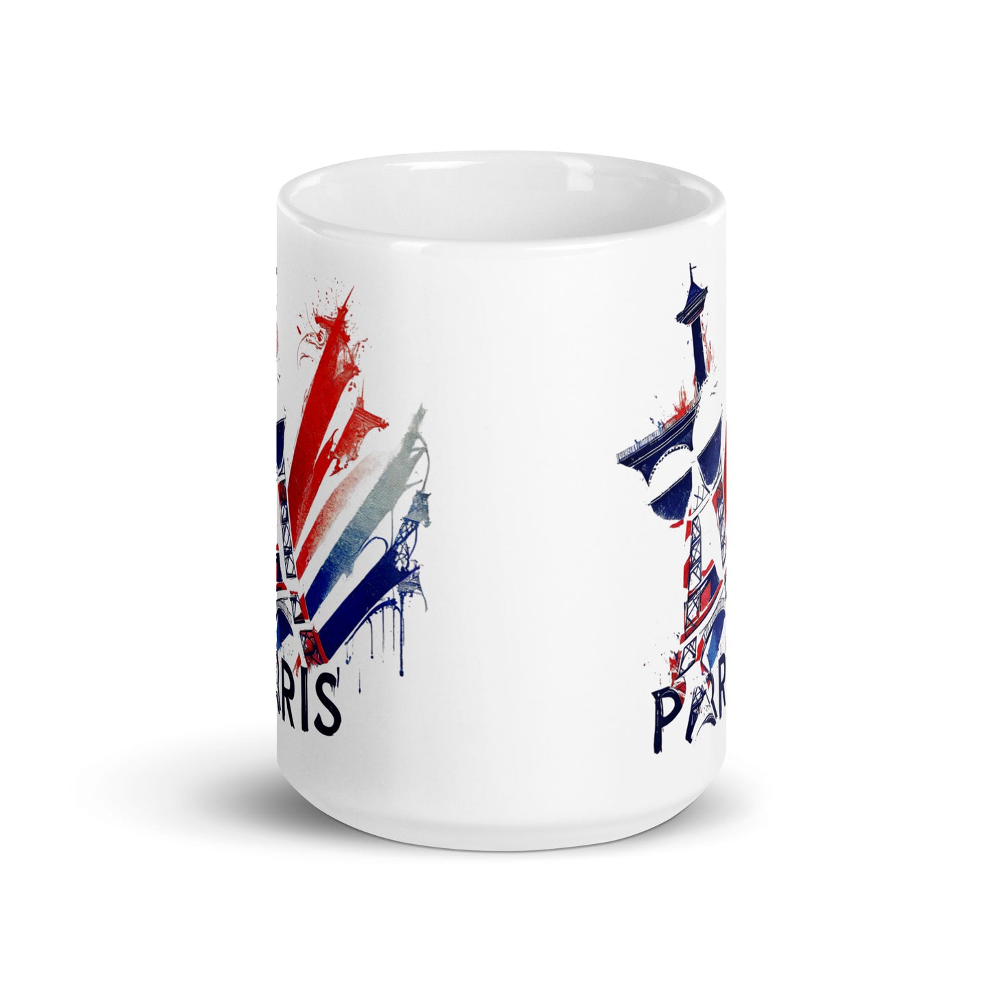 White glossy mug | Paris 2024 Summer Games Love It | Sports Competitions | Victory Winner Gold Medal | Athletics Fair Play Sport Festival