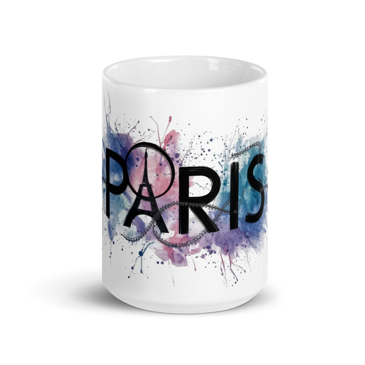 White glossy mug | Paris 2024 Summer Games Love It | Sports Competitions | Victory Winner Gold Medal | Athletics Fair Play Sport Festival