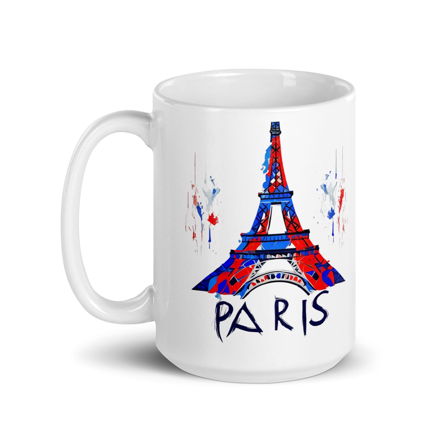 White glossy mug | Paris 2024 Summer Games Love It | Sports Competitions | Victory Winner Gold Medal | Athletics Fair Play Sport Festival