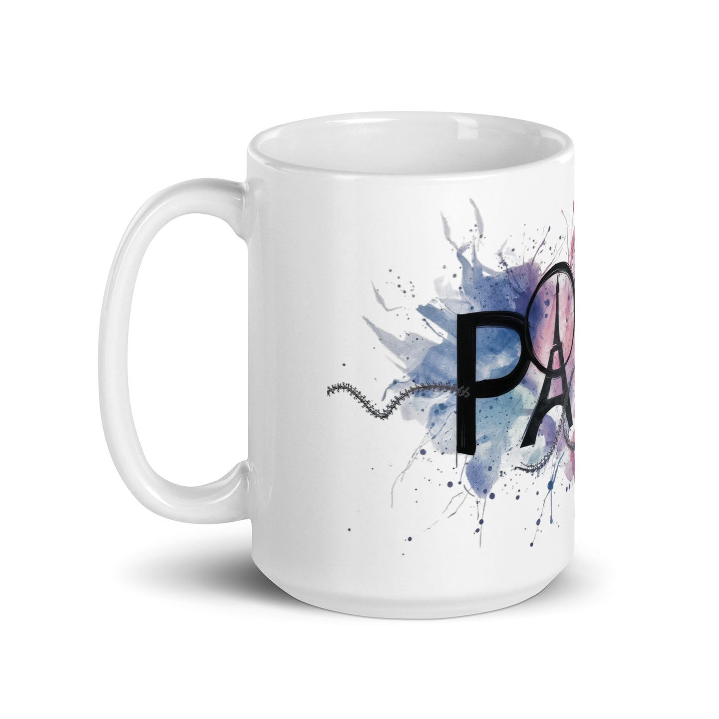 White glossy mug | Paris 2024 Summer Games Love It | Sports Competitions | Victory Winner Gold Medal | Athletics Fair Play Sport Festival