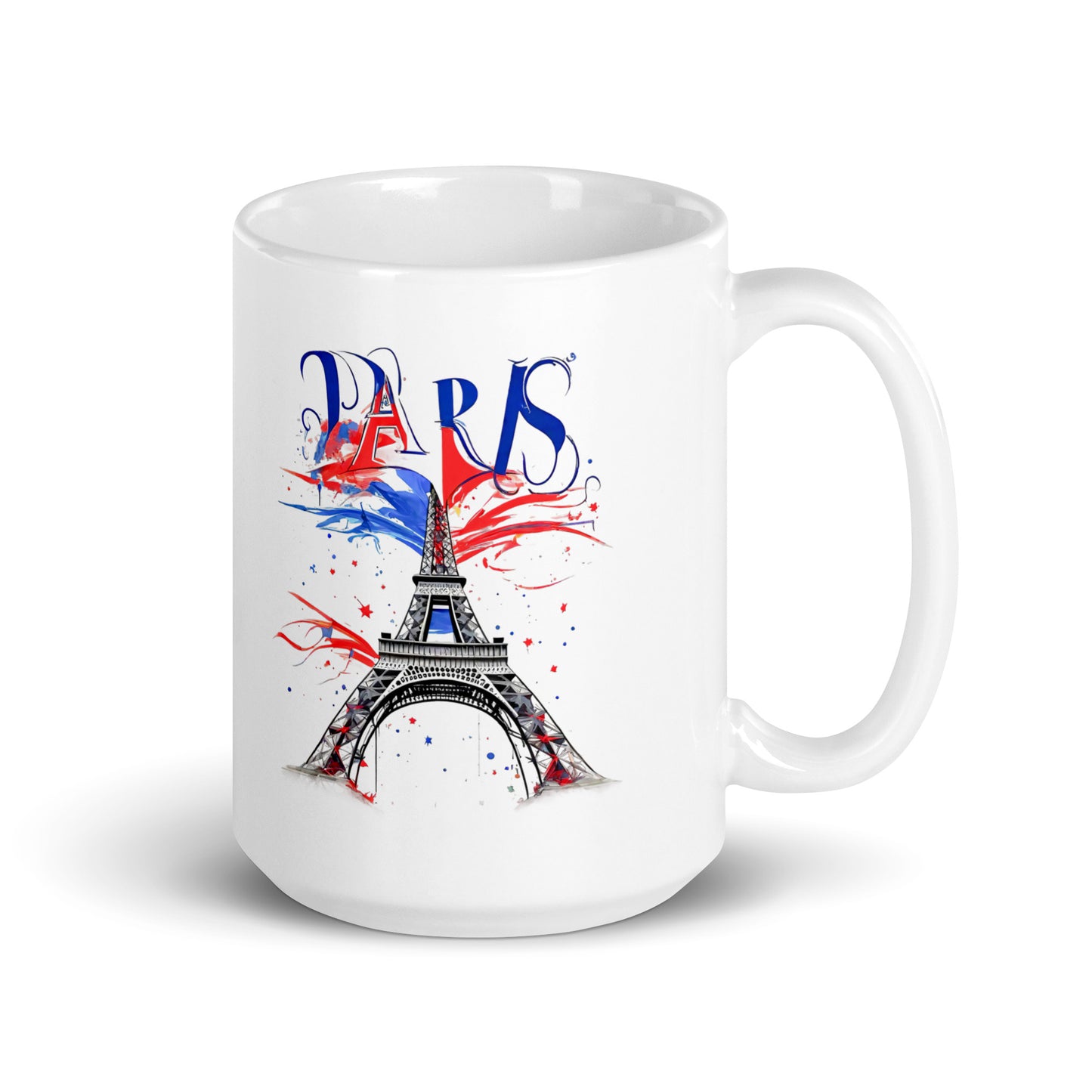 White glossy mug | Paris 2024 Summer Games Love It | Sports Competitions | Victory Winner Gold Medal | Athletics Fair Play Sport Festival