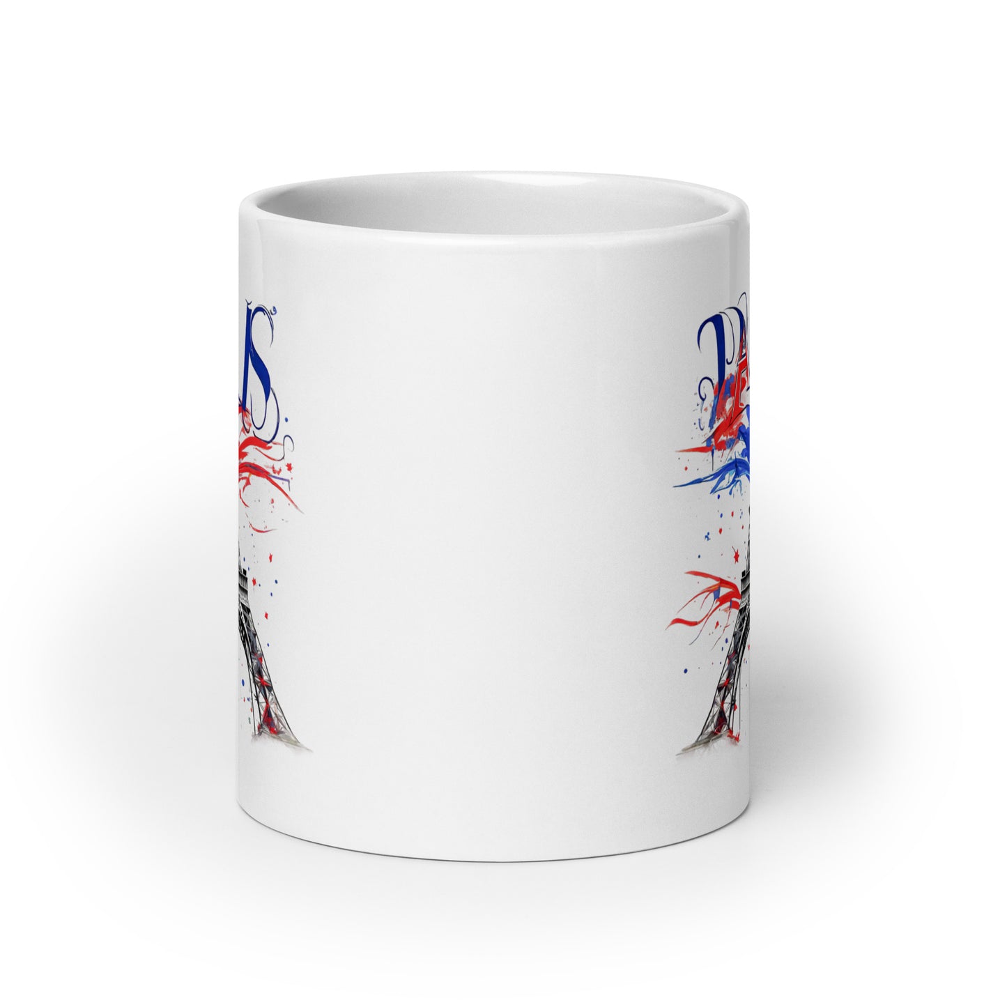 White glossy mug | Paris 2024 Summer Games Love It | Sports Competitions | Victory Winner Gold Medal | Athletics Fair Play Sport Festival