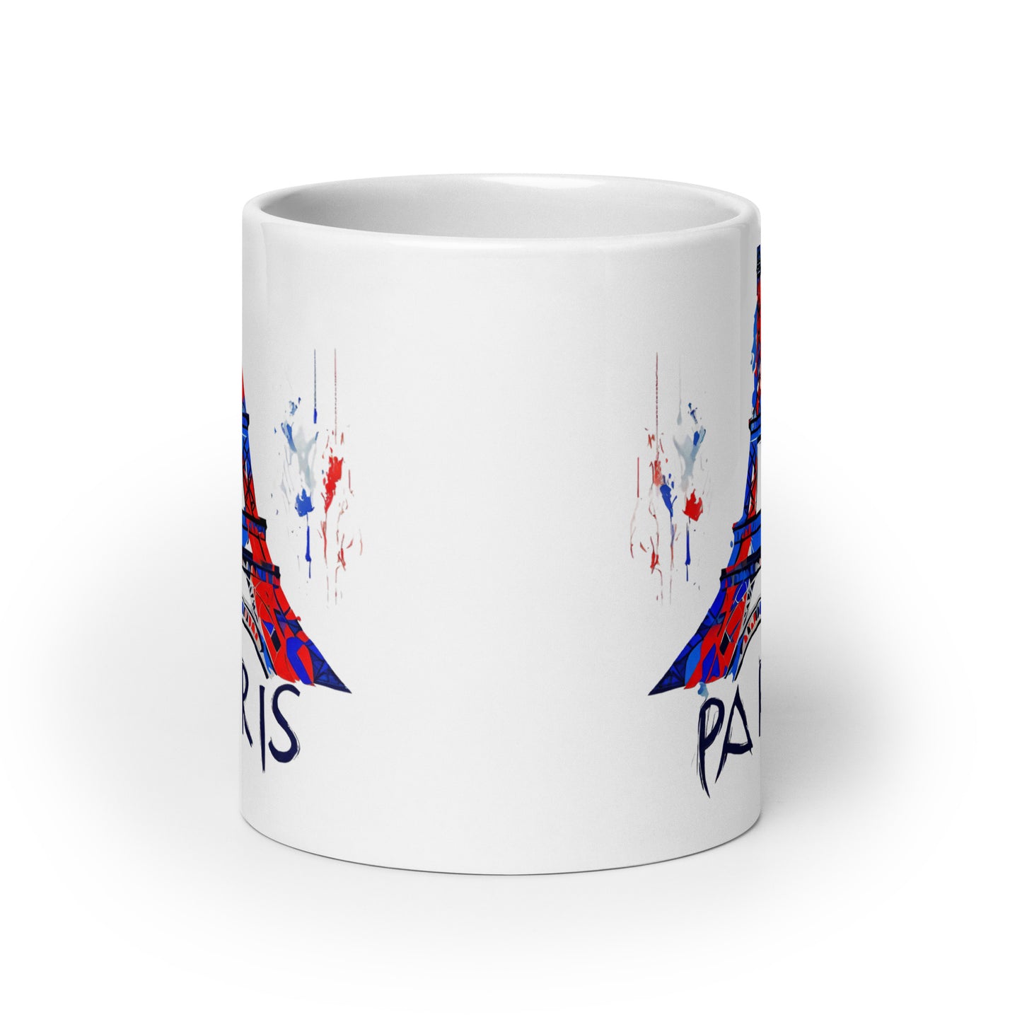 White glossy mug | Paris 2024 Summer Games Love It | Sports Competitions | Victory Winner Gold Medal | Athletics Fair Play Sport Festival