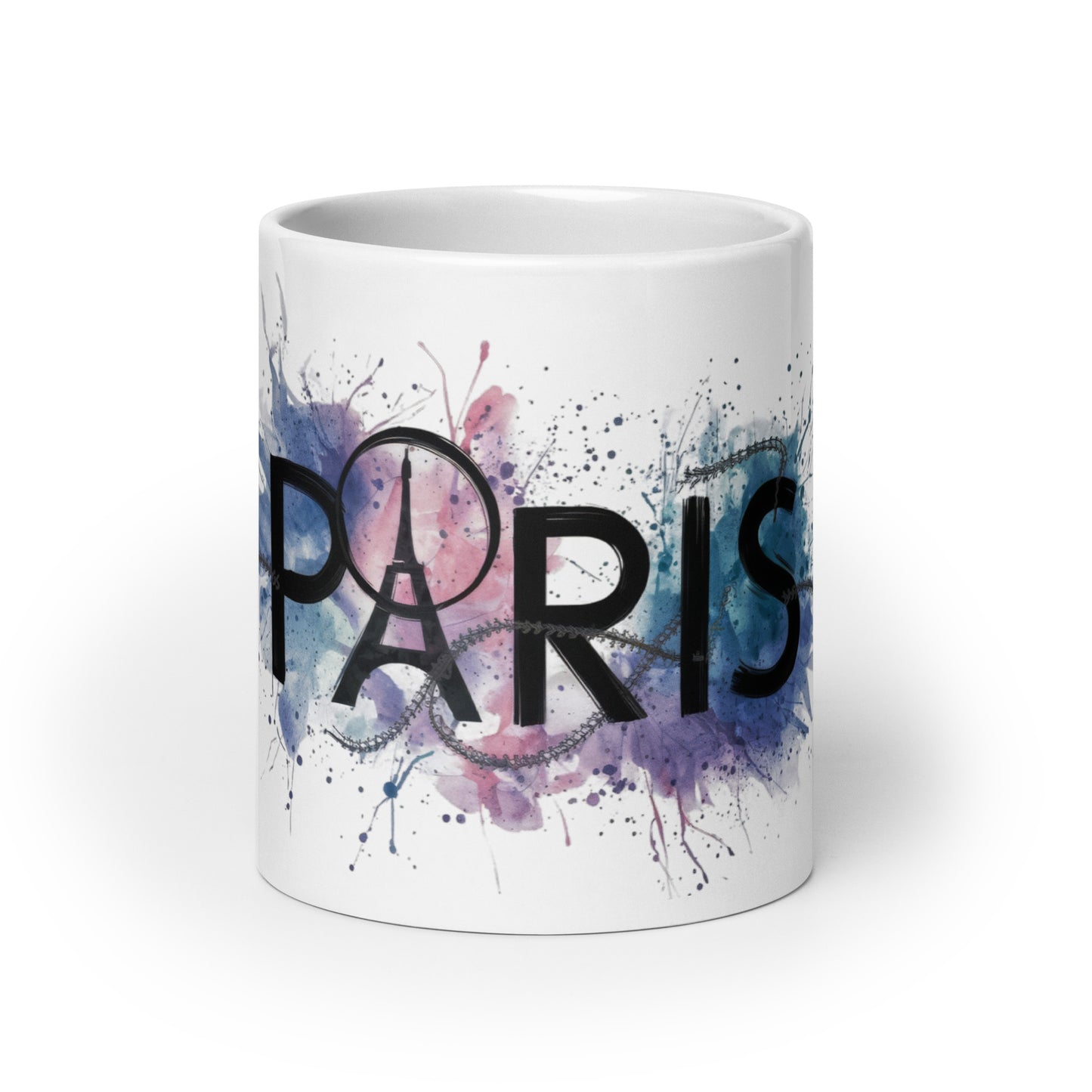 White glossy mug | Paris 2024 Summer Games Love It | Sports Competitions | Victory Winner Gold Medal | Athletics Fair Play Sport Festival